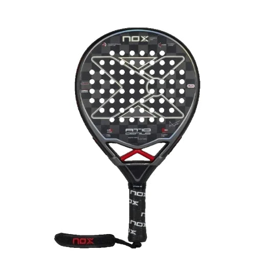 Raquette de padel NOX AT10 Luxury Genius 18K 2024 - vue de face