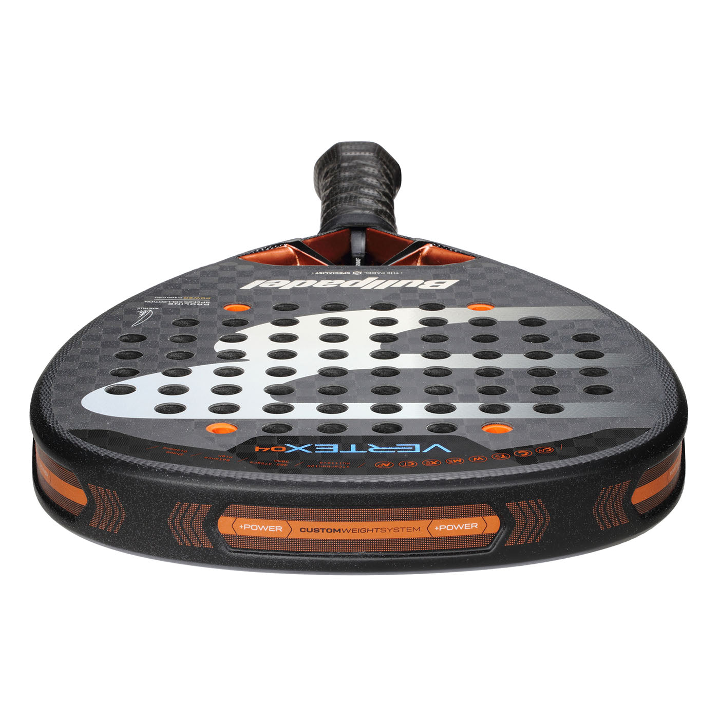 Raquette de padel Bullpadel Vertex 04 2025 - détail du cadre