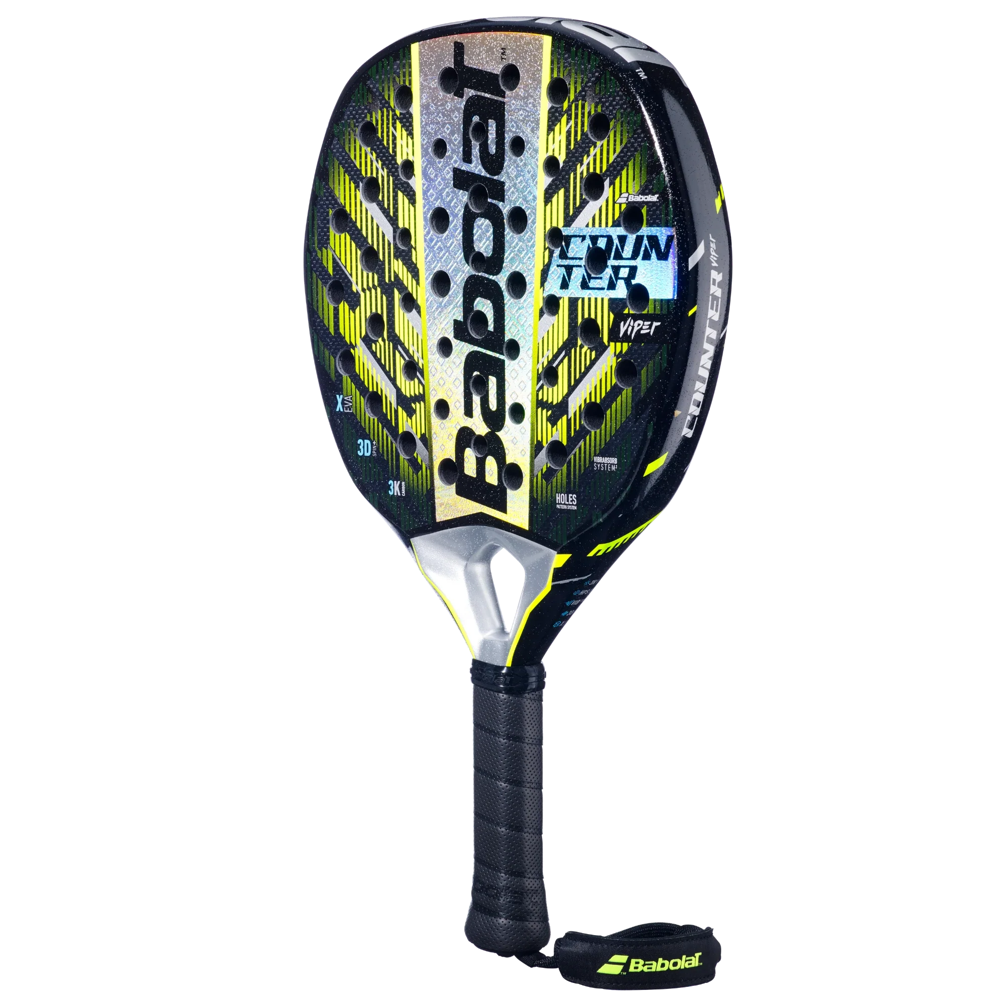 Babolat Counter Viper 2.5 2025 raquette de padel - profil