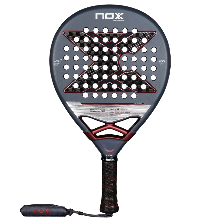 Raquette de padel NOX AT10 Genius 12K 2025 - vue de face