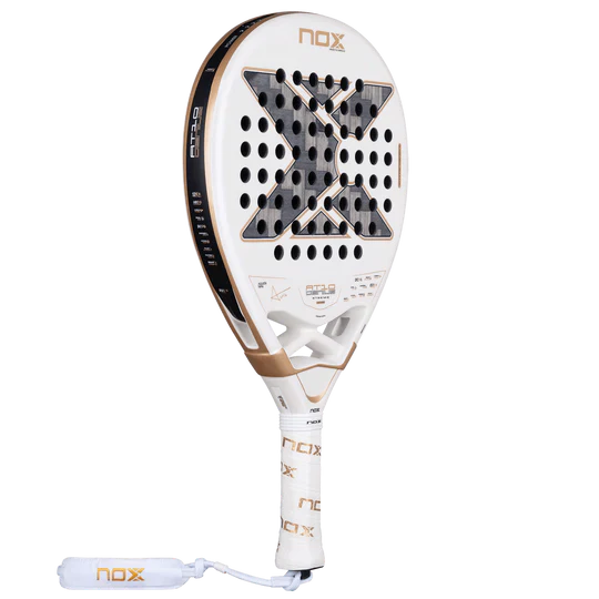 Raquette de padel NOX AT10 Genius 12K Alum Xtrem 2026 - cadre carbone et tamis Dual Spin