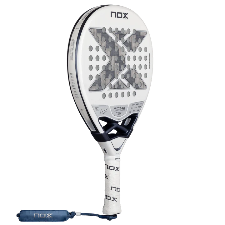 Raquette de padel NOX AT10 Genius 12K Alum Xtrem Lite 2026 - cadre carbone et tamis Dual Spin
