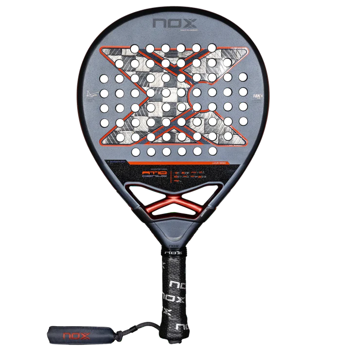 Raquette de padel NOX AT10 Luxury Genius 18K Alum 2025 - vue de face