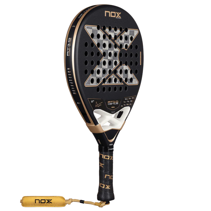 Raquette de padel NOX AT10 Genius 18K Alum 2026 - vue de dos