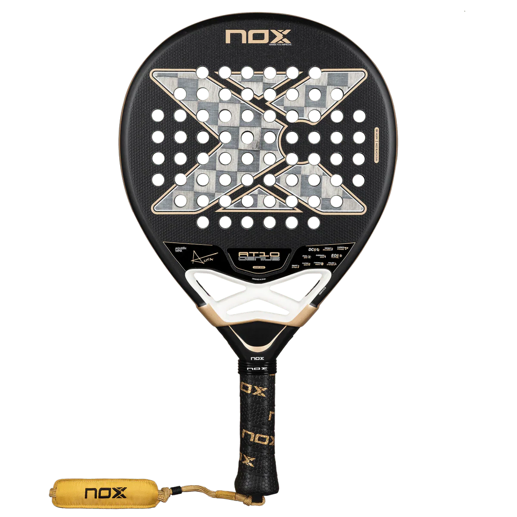 Raquette de padel NOX AT10 Genius 18K Alum 2026 - vue de face