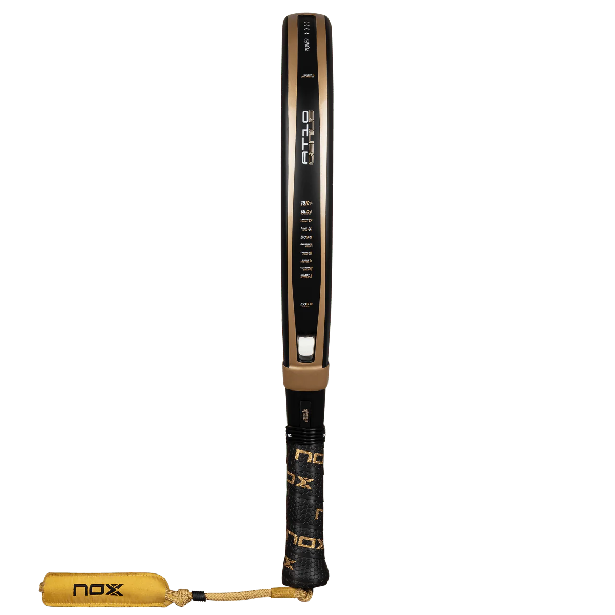 Raquette de padel NOX AT10 Genius 18K Alum 2026 - vue de profil