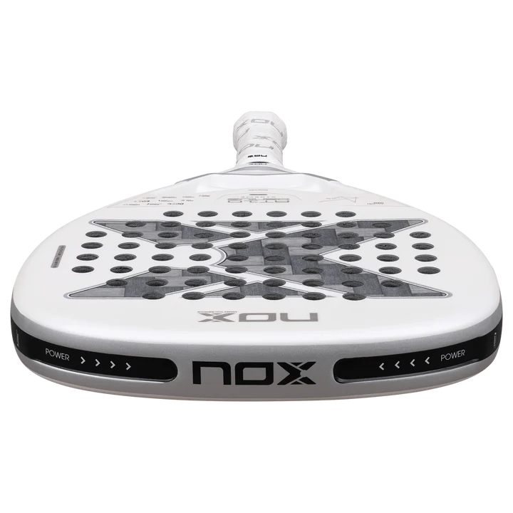 Raquette de padel NOX AT10 Luxury Genius Attack 12K Alum Xtrem 2026 - détail du cadre