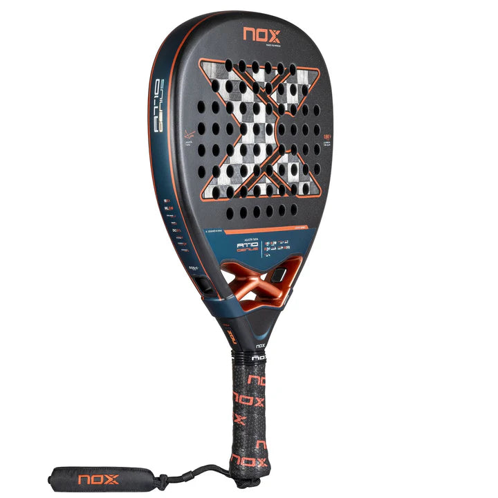 Raquette de padel NOX AT10 Luxury Genius Attack 18K Alum 2025 - vue de dos