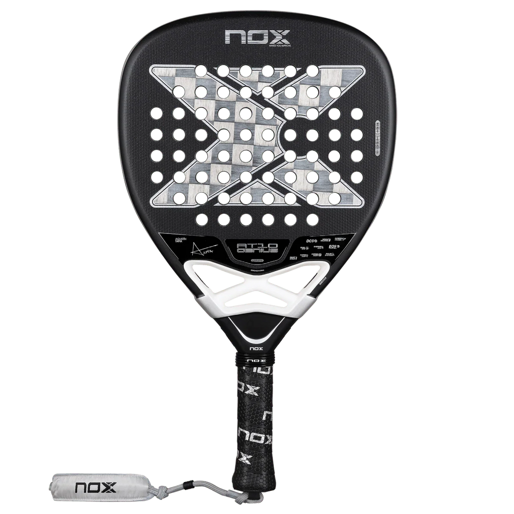 Raquette de padel NOX AT10 Genius Attack 18K Alum 2026 - vue de face