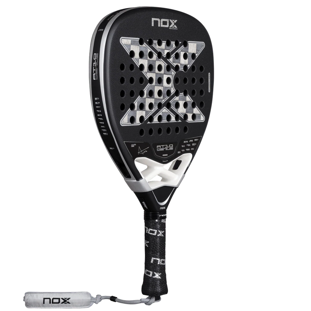 Raquette de padel NOX AT10 Genius Attack 18K Alum 2026 - vue de dos