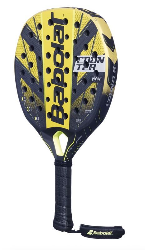 Raquette de padel Babolat Counter Viper 2024 - vue de dos