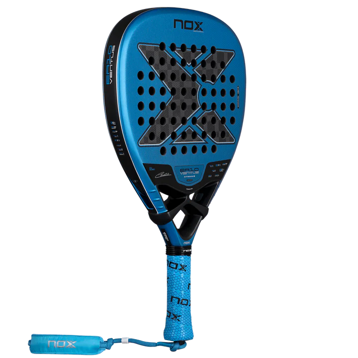 Raquette de padel NOX EA10 Ventus Attack 12K Xtreme 2026 - cadre carbone et tamis Dual Spin