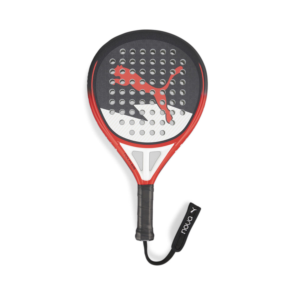 Puma Nova Elite CTR 2024 Black White Red – Round padel racket, control